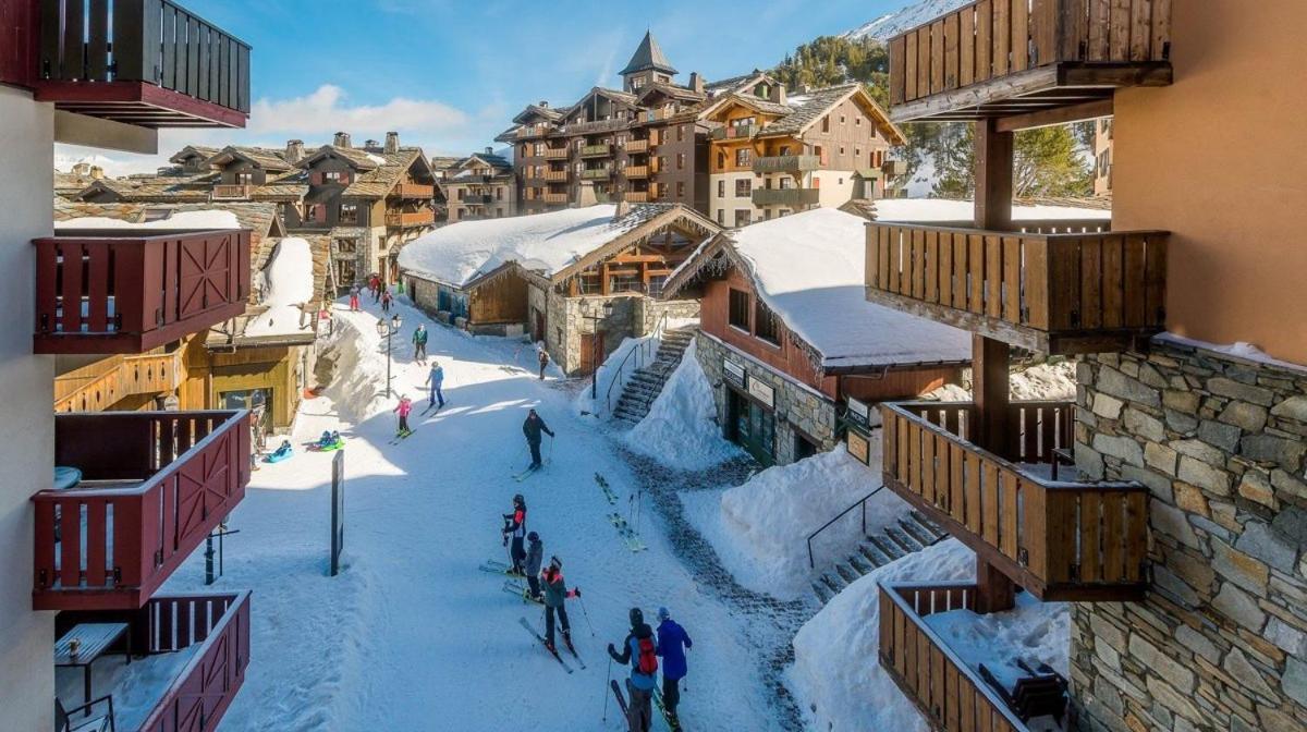 Arc 1950 appt luxe 2-4pers -skis aux pieds-SPA-piscines intérieure et extérieure-sauna-hammam Les Arcs  Exterior foto