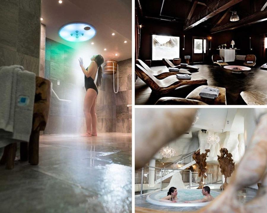 Arc 1950 appt luxe 2-4pers -skis aux pieds-SPA-piscines intérieure et extérieure-sauna-hammam Les Arcs  Exterior foto