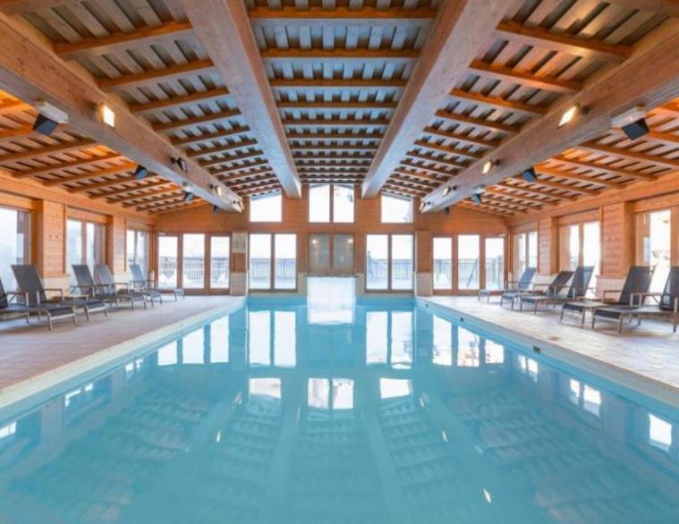 Arc 1950 appt luxe 2-4pers -skis aux pieds-SPA-piscines intérieure et extérieure-sauna-hammam Les Arcs  Exterior foto
