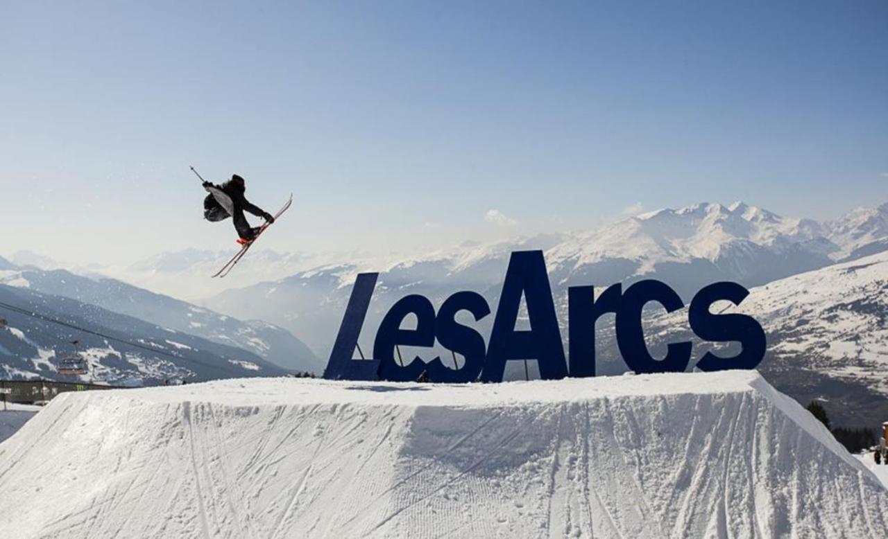 Arc 1950 appt luxe 2-4pers -skis aux pieds-SPA-piscines intérieure et extérieure-sauna-hammam Les Arcs  Exterior foto