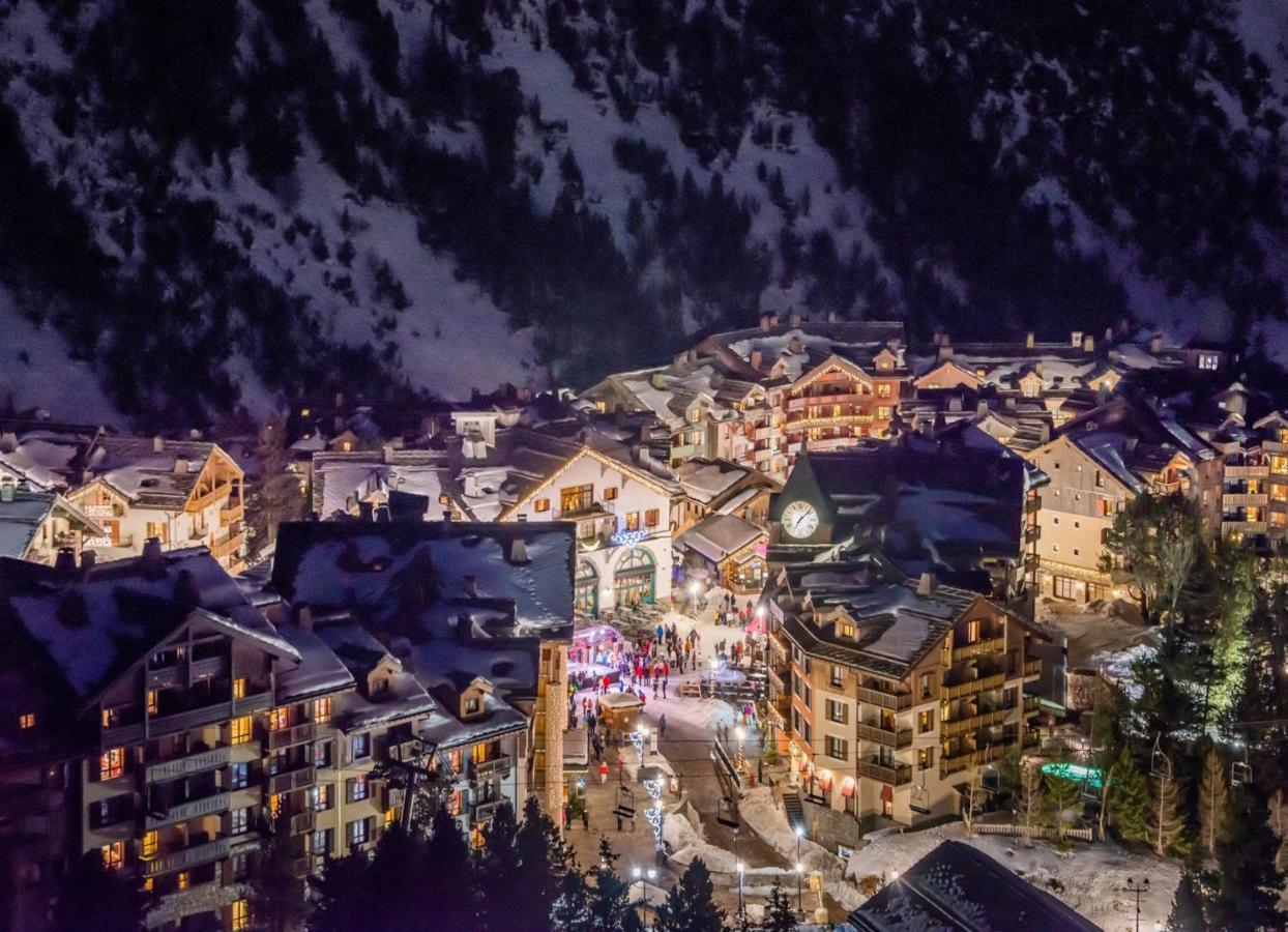 Arc 1950 appt luxe 2-4pers -skis aux pieds-SPA-piscines intérieure et extérieure-sauna-hammam Les Arcs  Exterior foto