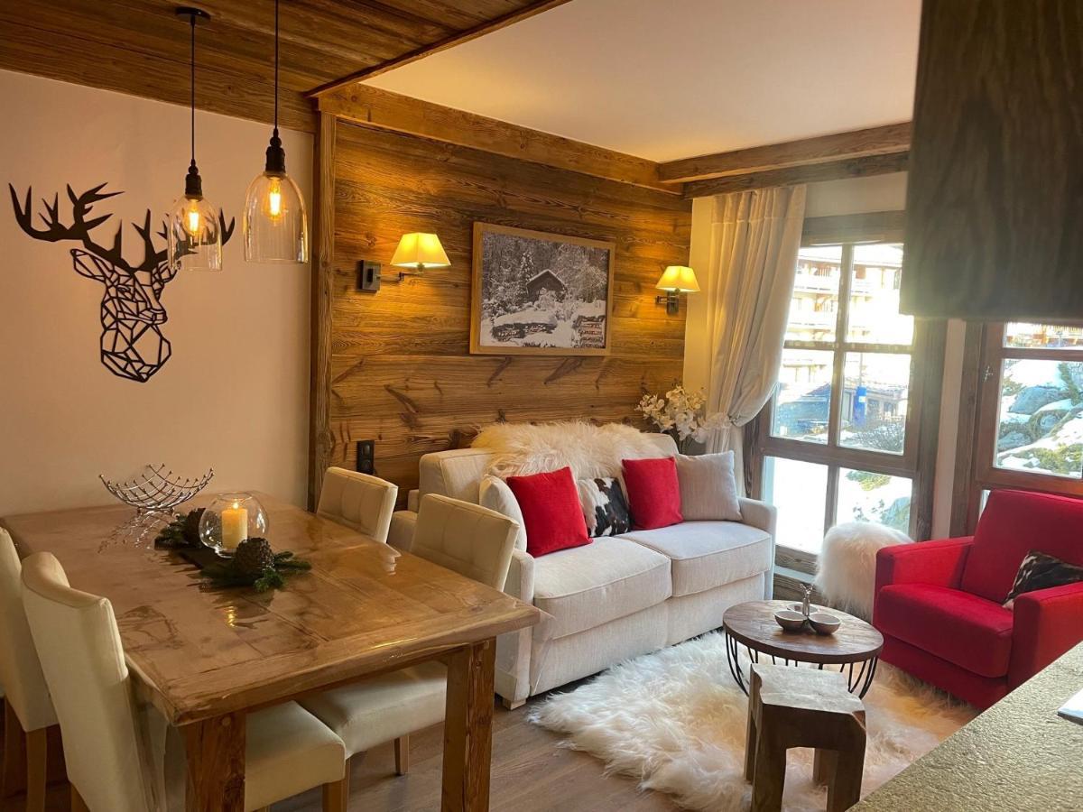 Arc 1950 appt luxe 2-4pers -skis aux pieds-SPA-piscines intérieure et extérieure-sauna-hammam Les Arcs  Exterior foto