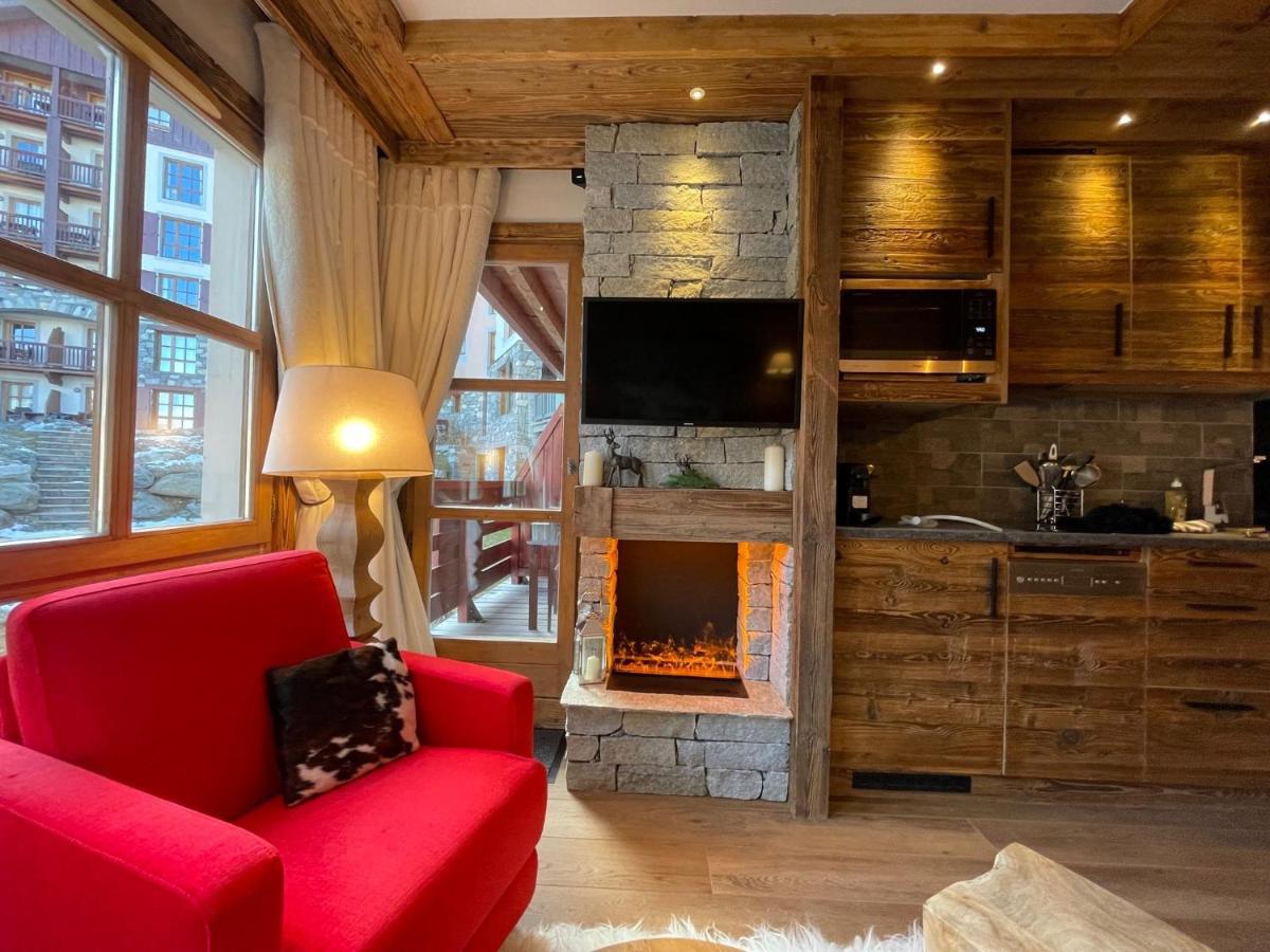 Arc 1950 appt luxe 2-4pers -skis aux pieds-SPA-piscines intérieure et extérieure-sauna-hammam Les Arcs  Exterior foto
