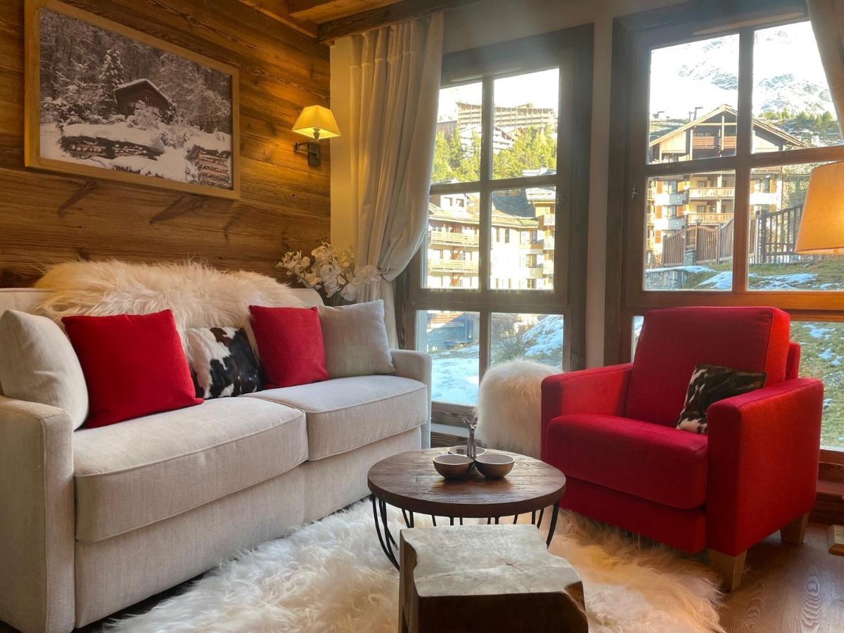 Arc 1950 appt luxe 2-4pers -skis aux pieds-SPA-piscines intérieure et extérieure-sauna-hammam Les Arcs  Exterior foto