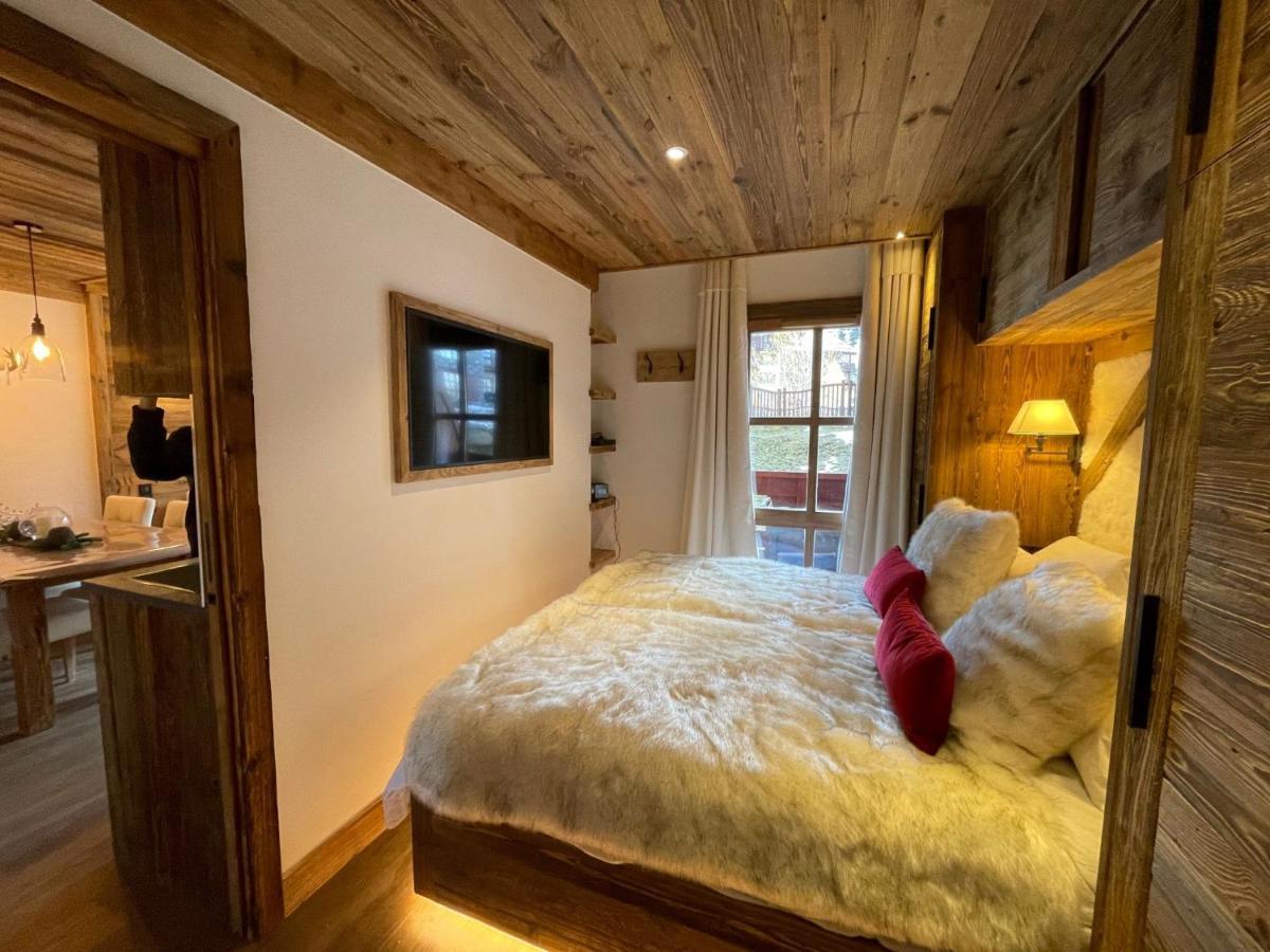 Arc 1950 appt luxe 2-4pers -skis aux pieds-SPA-piscines intérieure et extérieure-sauna-hammam Les Arcs  Exterior foto
