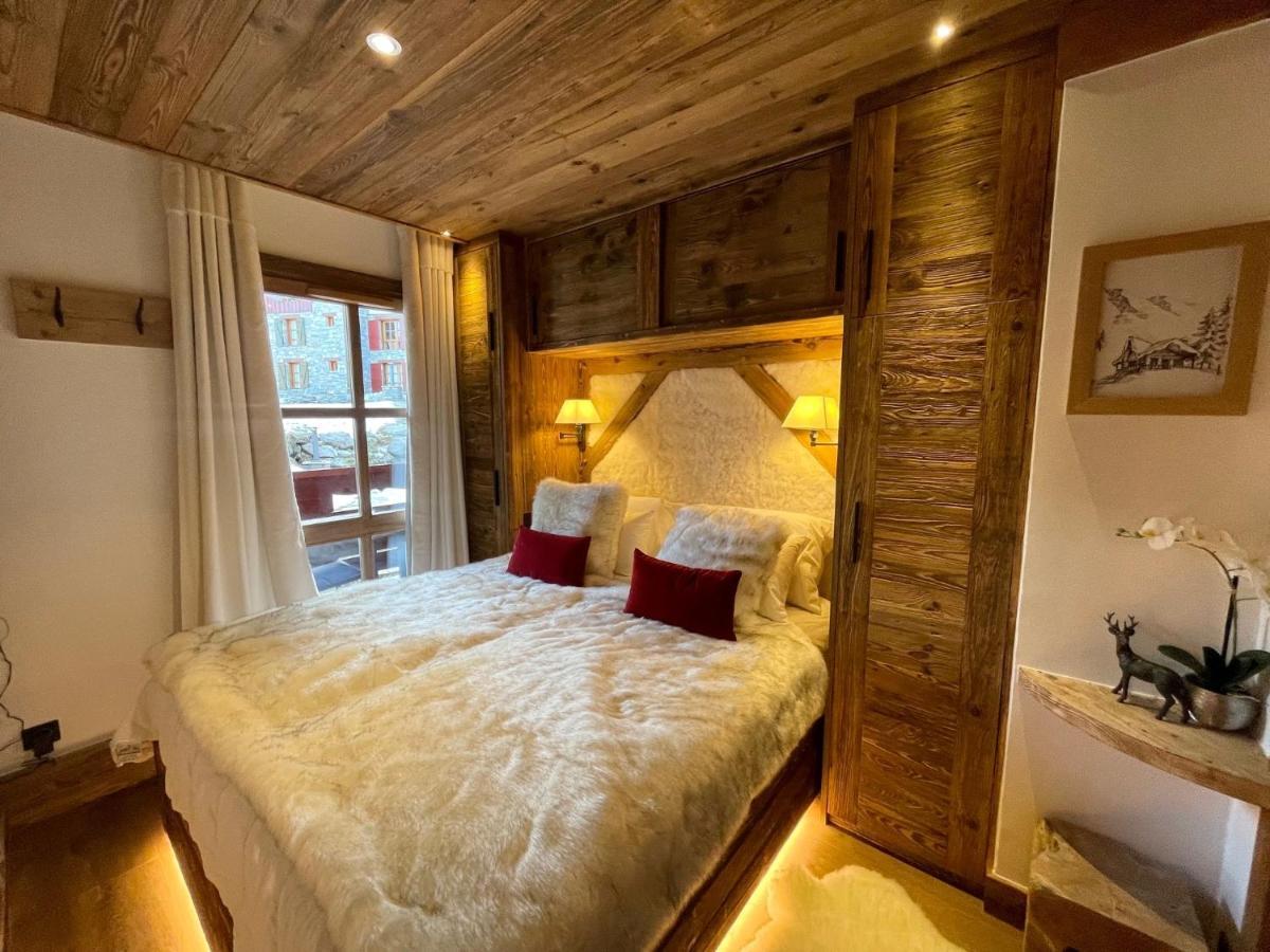 Arc 1950 appt luxe 2-4pers -skis aux pieds-SPA-piscines intérieure et extérieure-sauna-hammam Les Arcs  Exterior foto